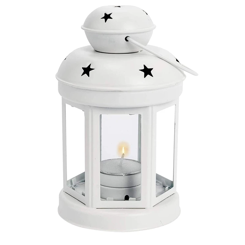 Logam Antik Menggantung Lentera Lilin, Pemegang Tealight, Candlestick untuk Pernikahan, Rumah, Hadiah Pesta Ulang Tahun