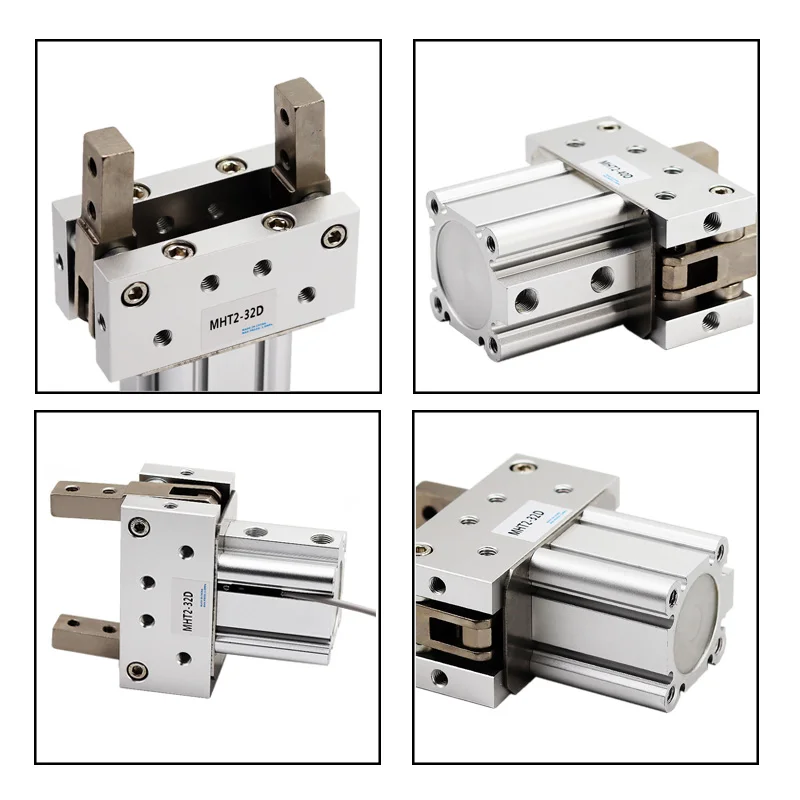 MHT2-32D MHT2-40D MHT2-50D MHT2-63D Pneumatischer Luftgreifer mit Drehpunkt zum Öffnen und Schließen, Kniehebel-Fingerzylinder – Detail 7
