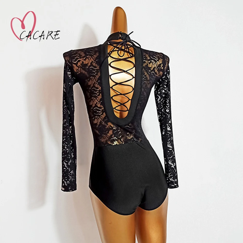 SALE Lace Dance Tops Bodysuit for Latin Ballroom Competition Dresses Waltz Modern Dresses Samba Flamenco Wear Costume 1178 Body