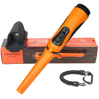 Metal Detector Pinpointer IP68 Waterproof Handheld Pin Pointer Wand with Belt Holster Treasure Hunting Tool Accessories, Buzzer