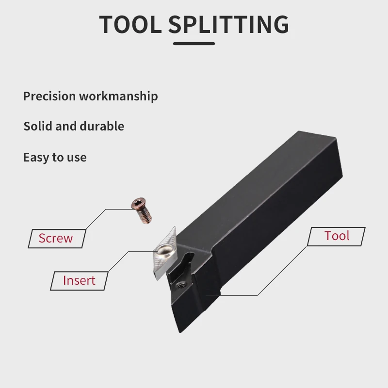 1pc SVJBR1616H16 SVJBR2020K16 SVJBR2525M16 External Turning Tool Holder VBMT16 Carbide Inserts Lathe Bar Cutting Tools Set