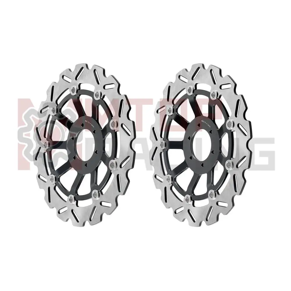 45120-MAT-E02 45220-MAT-E02 Front Wheel Brake Disc for Honda CBR1100XX Blackbird 1999-2008 Brake Rotor Disk Black