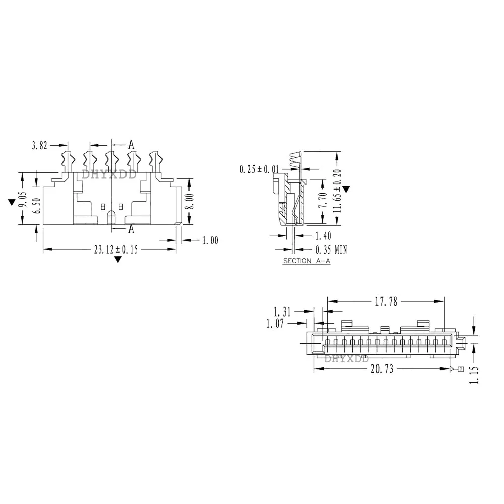 10-100Pcs Diy Sata 15pin Connector Hdd Splitter Connector Voor Pc Computer