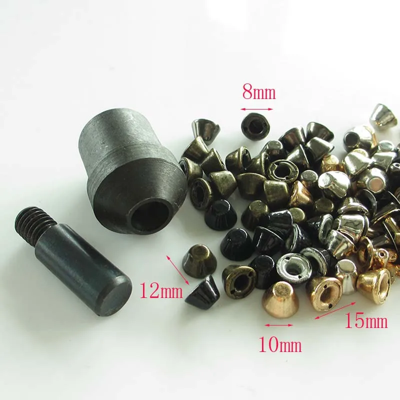 Purse rivets setting tools purse feet Stick Rivet Installation Tool Barrel 8mm/10mm/12mm/15mm