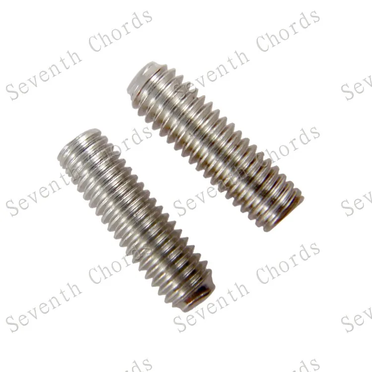 1000 Pcs 3 Color Guitar Bass Bridge String Saddle Adjust Height Hex screws - Guitar Tremolo Bridge Hexagon Screw -M3