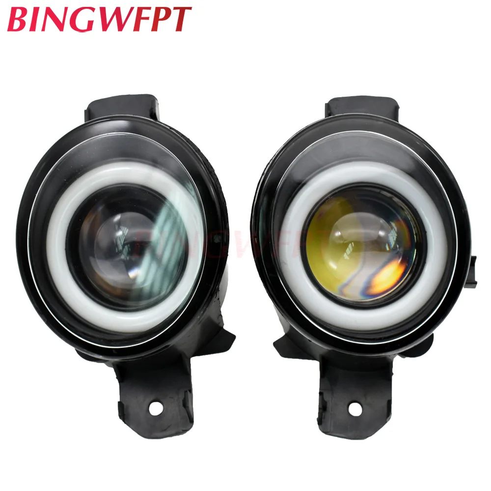 2PCS For Renault Clio Master Laguna Symbol Grand Modus Wind Koleos Thalia Modus Vel Satis Espace Angel Eye Fog Lights 2pcs