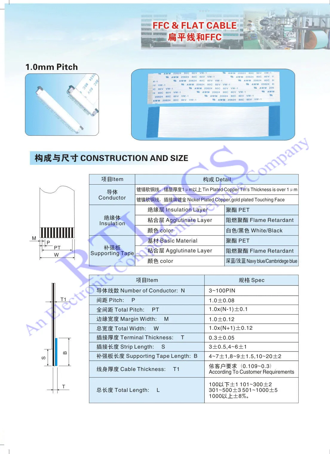 1 Stück FPC FFC Seitlicher Fänger Abgeschirmtes Flexibles Flachkabel 68 PIN 0,5 mm Abstand 150 mm Länge Gleiche Kontaktseite Typ A FH41 FH48 – Detail 6