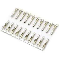 300pcsxFemale 5557 Terminal ATX / EPS PCI-E Crimp Pins for PC Power Supply P4 P8