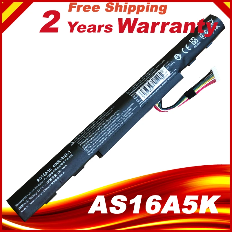 

2023 hot HSW Special price 4CELLS AS16A5K AS16A8K Laptop Battery For ACER For Aspire E5-576 E5-576G E5-575G FAST SHIPPING