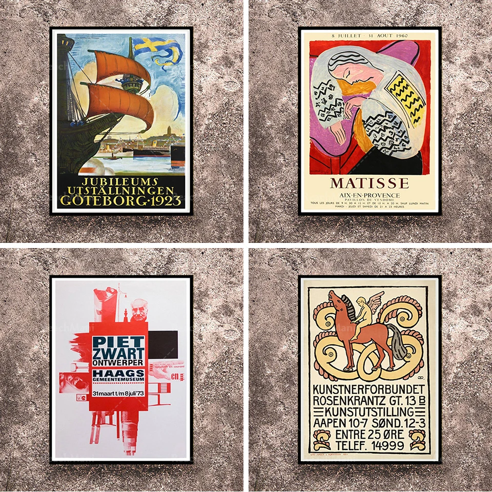 Перепечать винтажного чешского выставочного плаката Kupka 1979