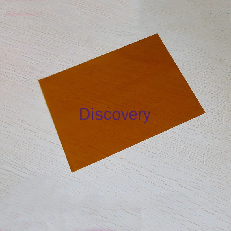 Polyimide film Gold PI original film 0.1~0.25mm Golden finger film A4 paper sheet 210x300mm