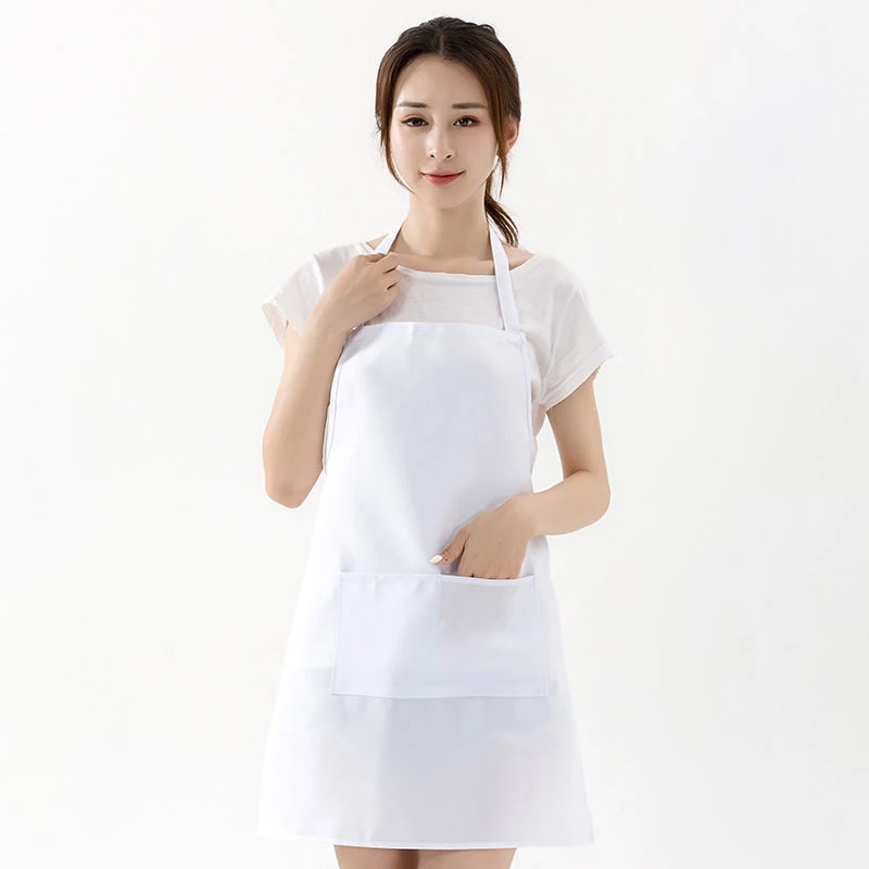 Female Waitress Sleeveless Skirt Supermarket Apron Catering Staff Apron Beauty Salon Beautician Work Clothes Apron Nail