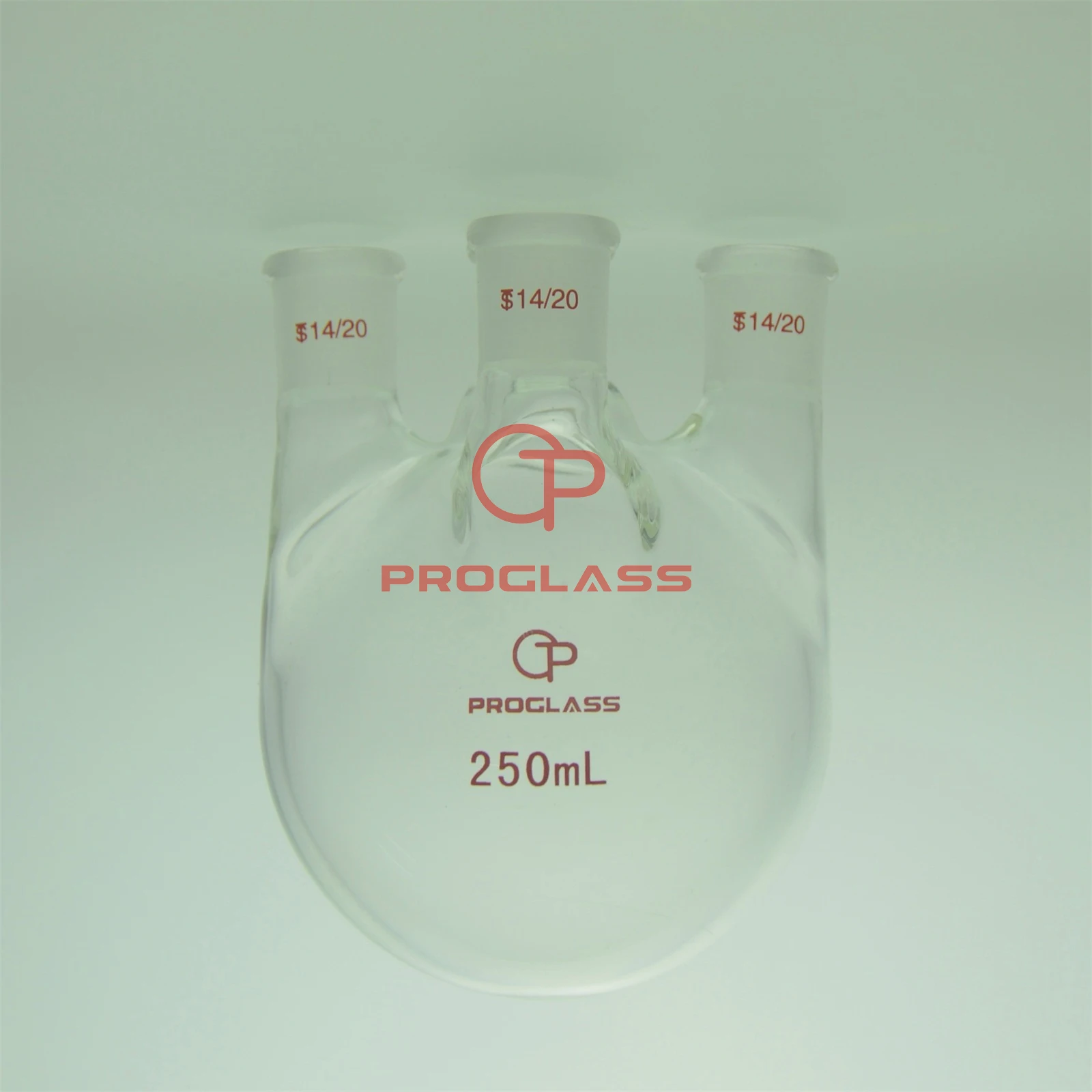 

Straight 4 Necks Round Bottom Flask 250mL,Joints 14/20