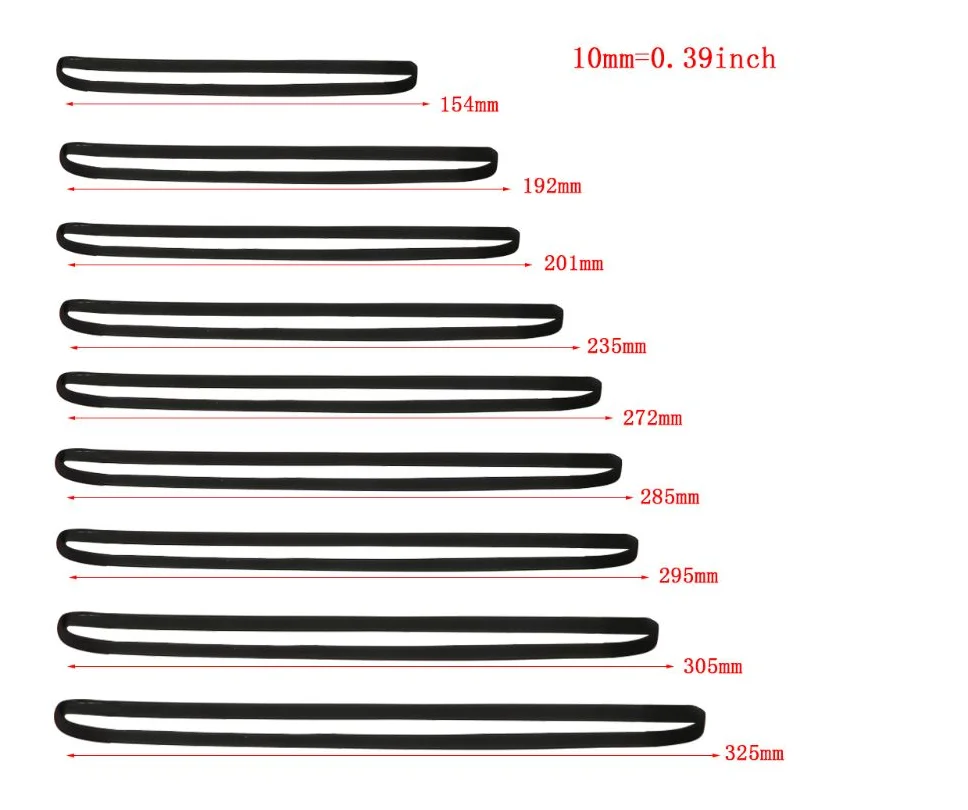 ไดรฟ์เข็มขัดยาง Turntable เกียร์สาย5มม.4มม.อุปกรณ์เสริม Phono เทป CD อุปกรณ์เสียง