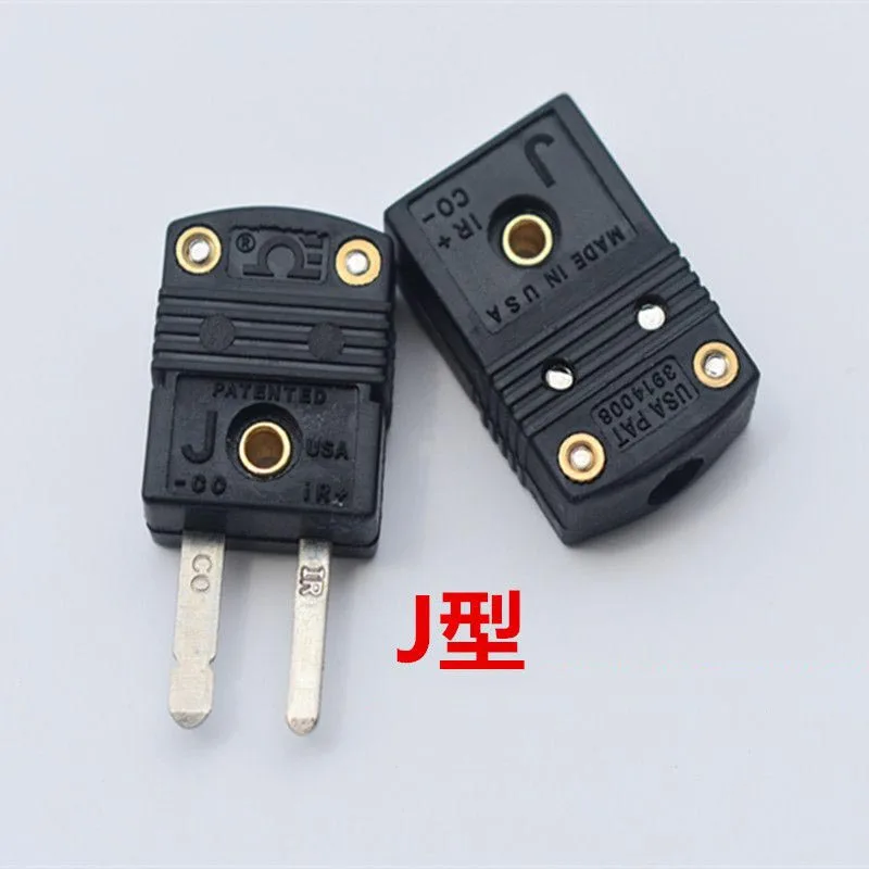 mini Connectors plug Thermocouple Temperature Male K Type Sensors K T J Type