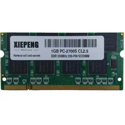 1GB DDR 333 PC2700S RAM 512MB DDR-333MHz SODIMM for Acer Aspire 3004WLCi TravelMate TMC302XCi Notebook Memory