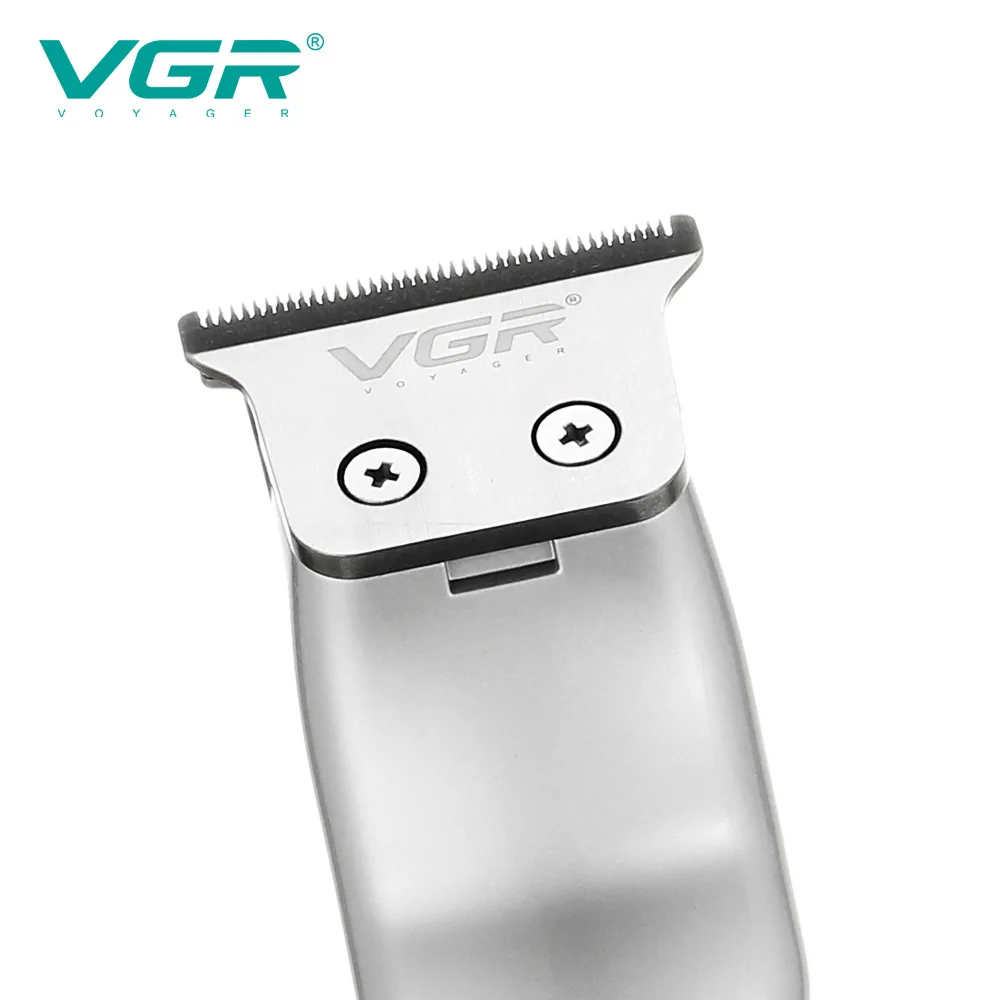 VGR V290ผม Clipper Personal Care เครื่องโกนหนวดไฟฟ้าแกะสลักใหม่ไฟฟ้า Push LED สมาร์ทน้ำมันแบบพกพา VGR 290