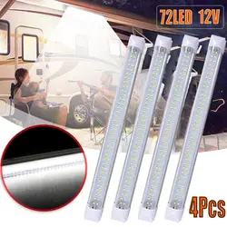 72 LED 12/24/85 V Auto Car Interior Strip Lights Bar Reading Lamps for Van Lorry Truck Boat  Rvs Trucks Trolley outdoor lighting