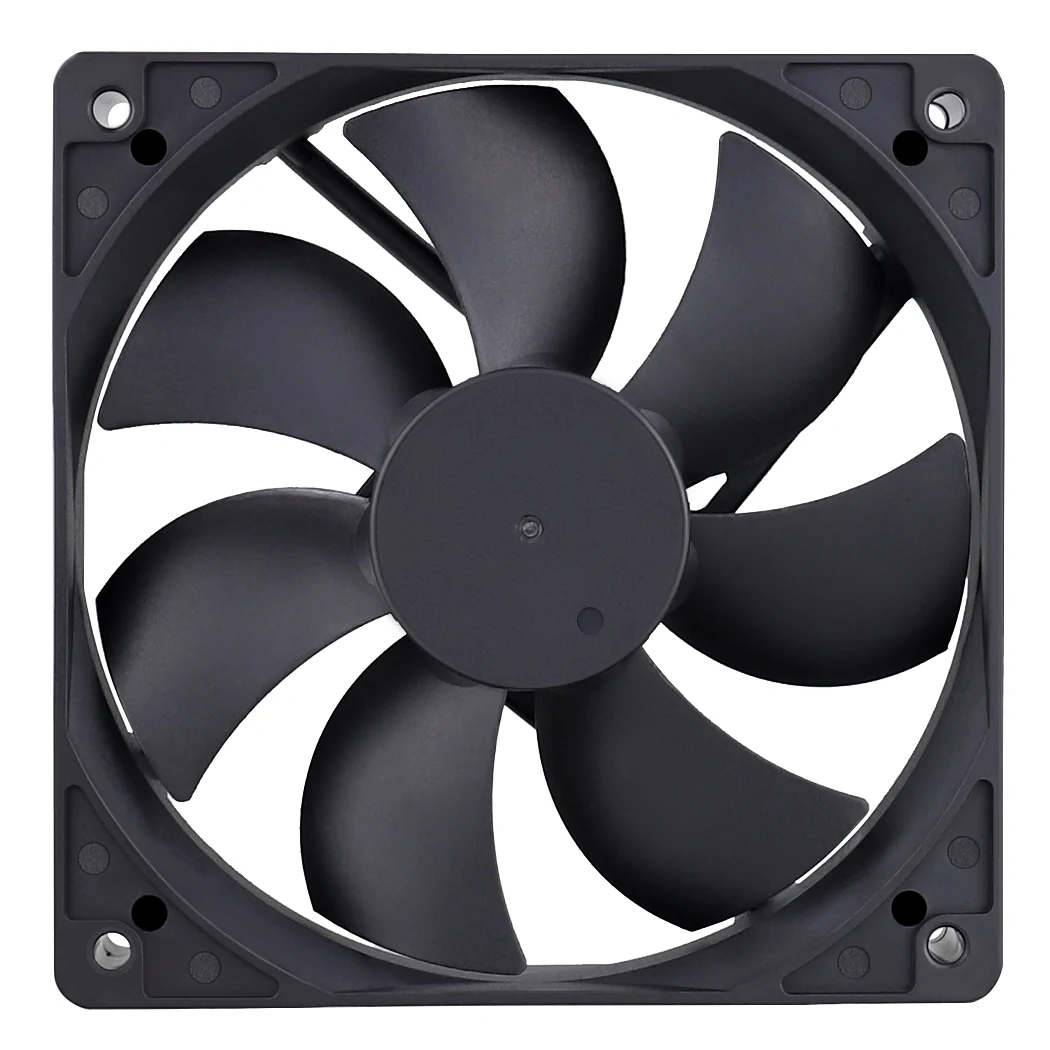 Gdstime-ventilador enrutador para TV Box, Base Universal para Notebook, radiador de gran volumen de aire, velocidad ajustable, 120mm, 12CM, bricolaje, 6 ventiladores