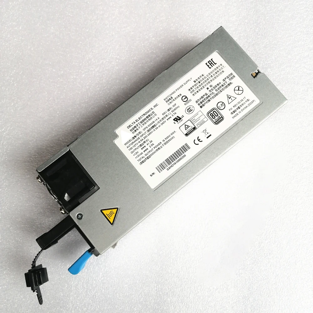 High-Quality Computer Power Supply Delta Model:DPS-500AB-14A  D51B-2U 12V 41A 500W