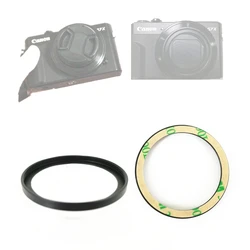 40.5mm Metal Filter Ring Adapter for Canon G7X Mark III II G5X G5XII C-LUX Sony ZV1M2 ZV-1 RX100M3 RX100M4 Camera