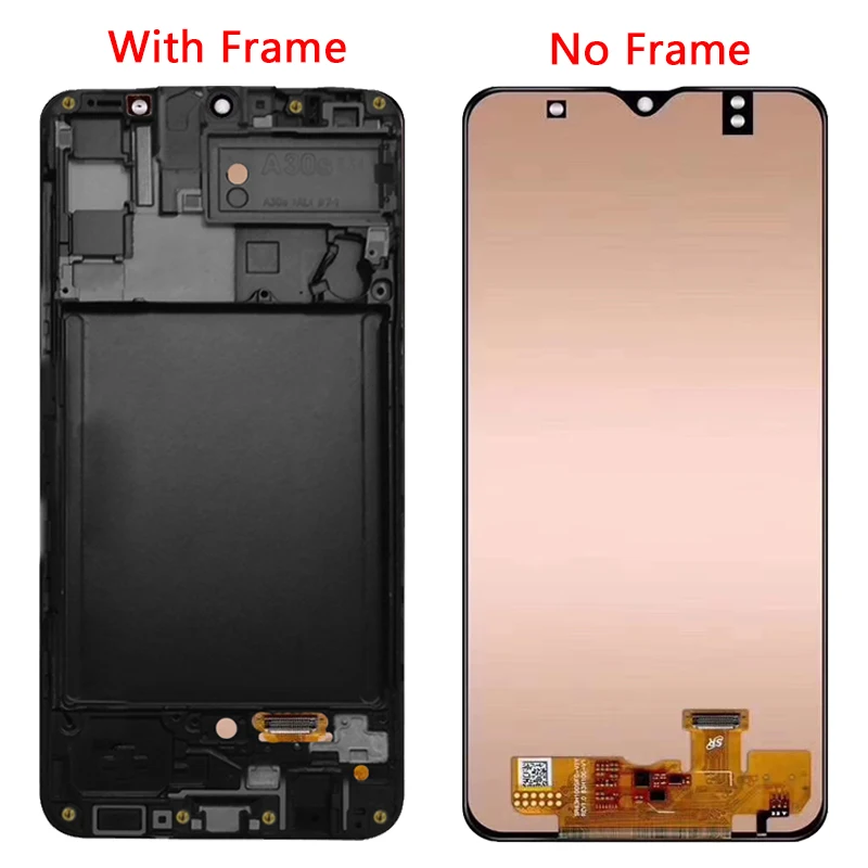 6.4'' A30s LCD For Samsung A30s SM-A307FN / DS A307F / DS A307F Display Touch Screen With Frame Assembly For Samsung A30s LCD