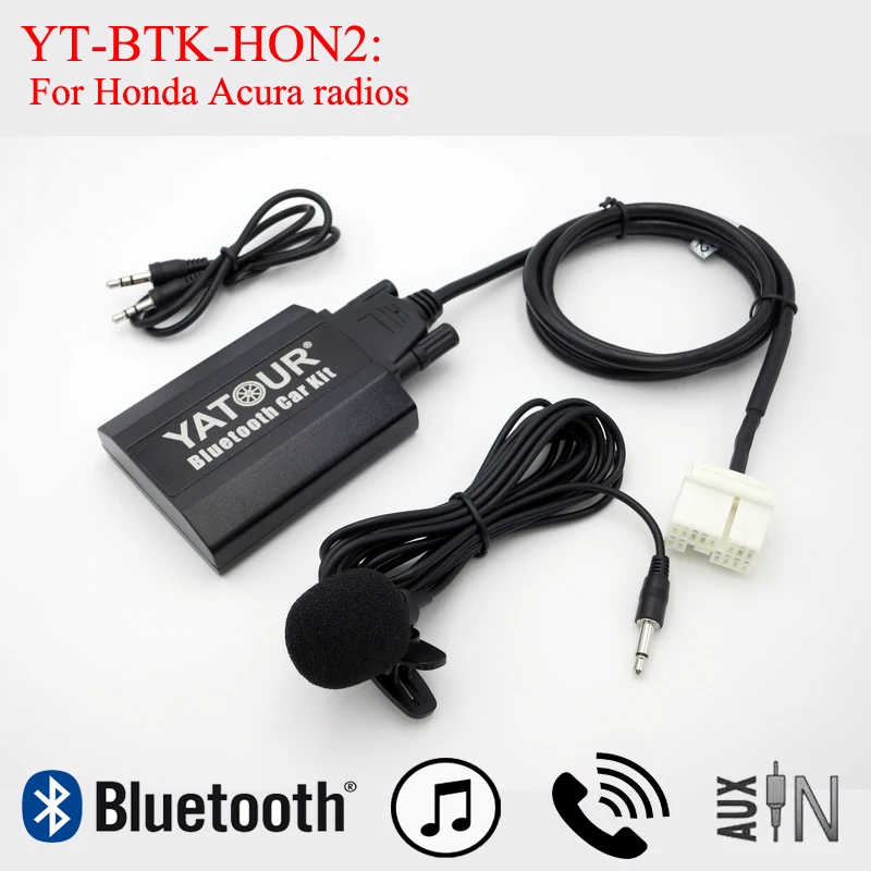 Оригинальное заводское радио для автомобиля, обновленные устройства Bluetooth Yatour BTK для завода Honda Acura, магнитола