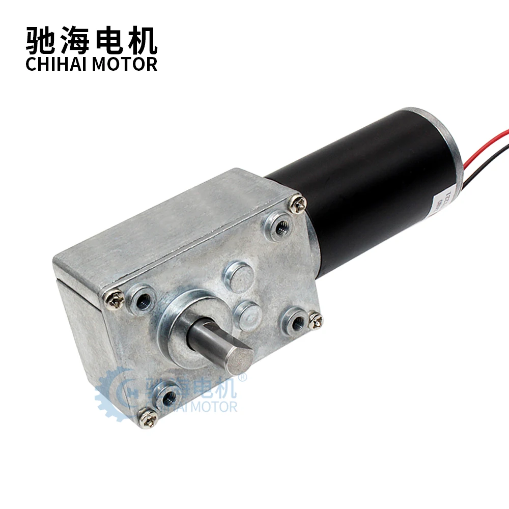 

CHW-GW4058-3162 DC12V 24V Powerful Turbo Worm Geared 31ZY Motor Type-D Shaft High Power Reversed Low Speed Worm motor