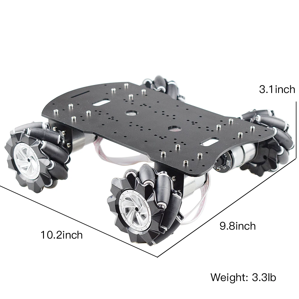 Stm32f103rct6 mecanumホイールロボットカーキット (制御ボード付き) 愚かなクローズドループモータードライブオープンソース (ロスロボット用) DIYステムトイ