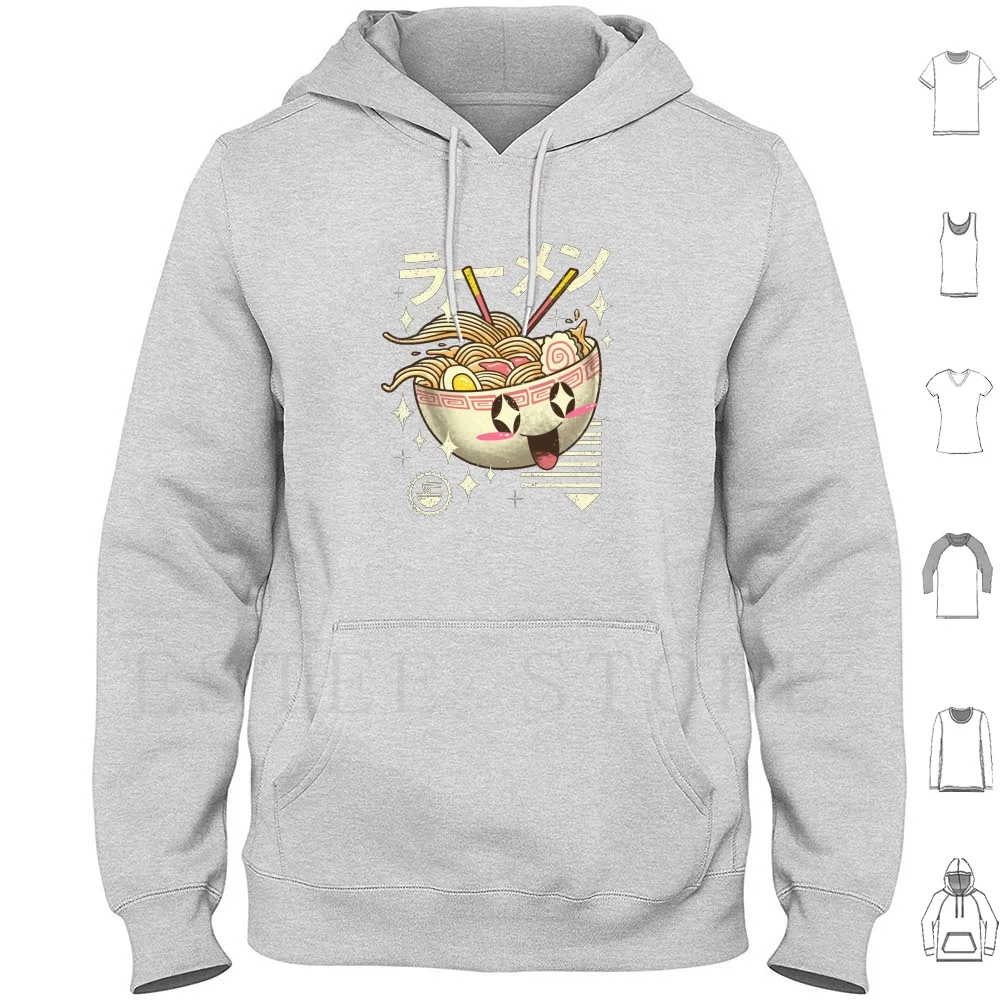 Kawaii Ramen Hoodies Ramen Cute Kawaii Cute Ramen Noodles Food Yummy Japanese