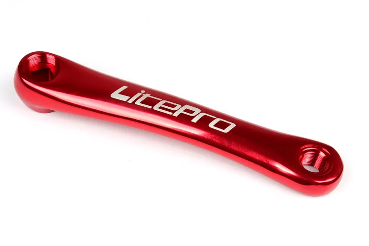 Litepro Faltrad Kurbel Ultra-licht Platz Kurbel 170MM CNC Aluminium Legierung BMX Fahrrad 130BCD Kettenblatt Teile Zubehör – Detail 18