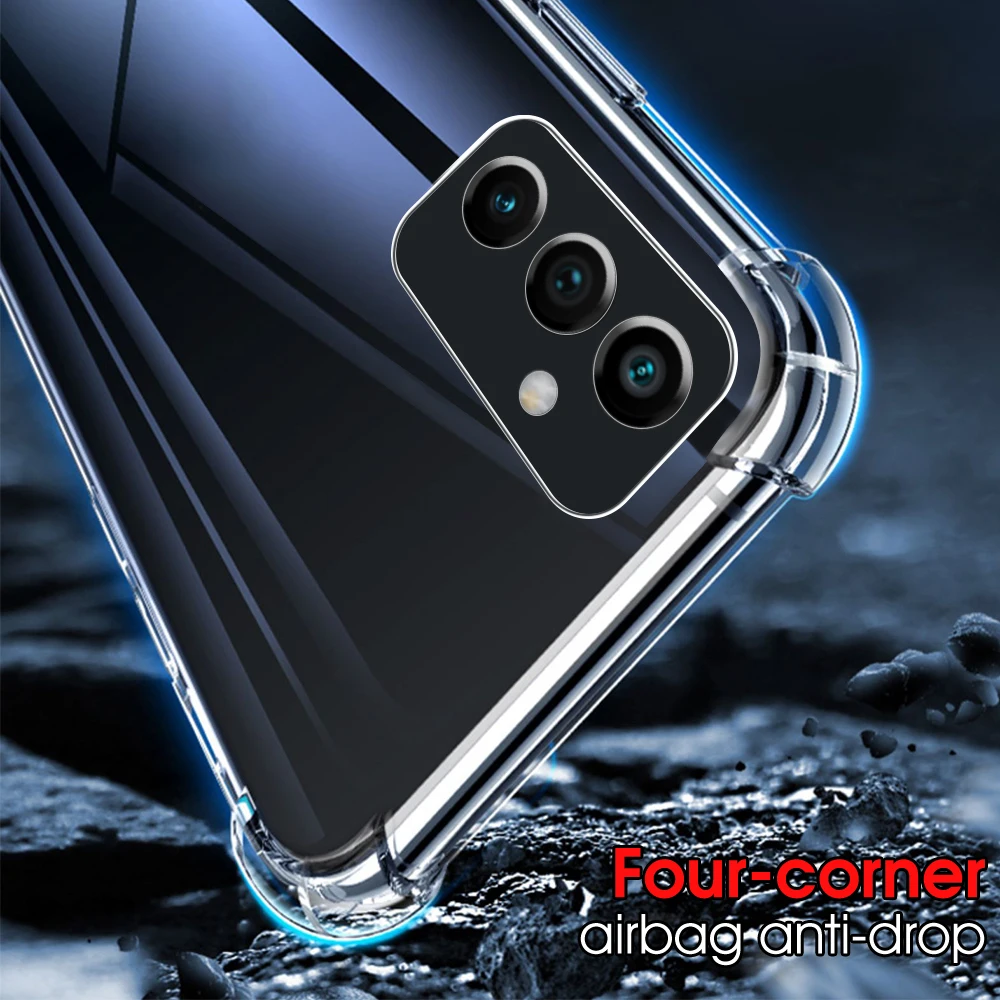 Anti-drop Clear Protective Case For Samsung Galaxy S21 S22 Ultra S20 S10 S9 S8 Plus S7 edge S21 FE  Cover Transparent Case Funda