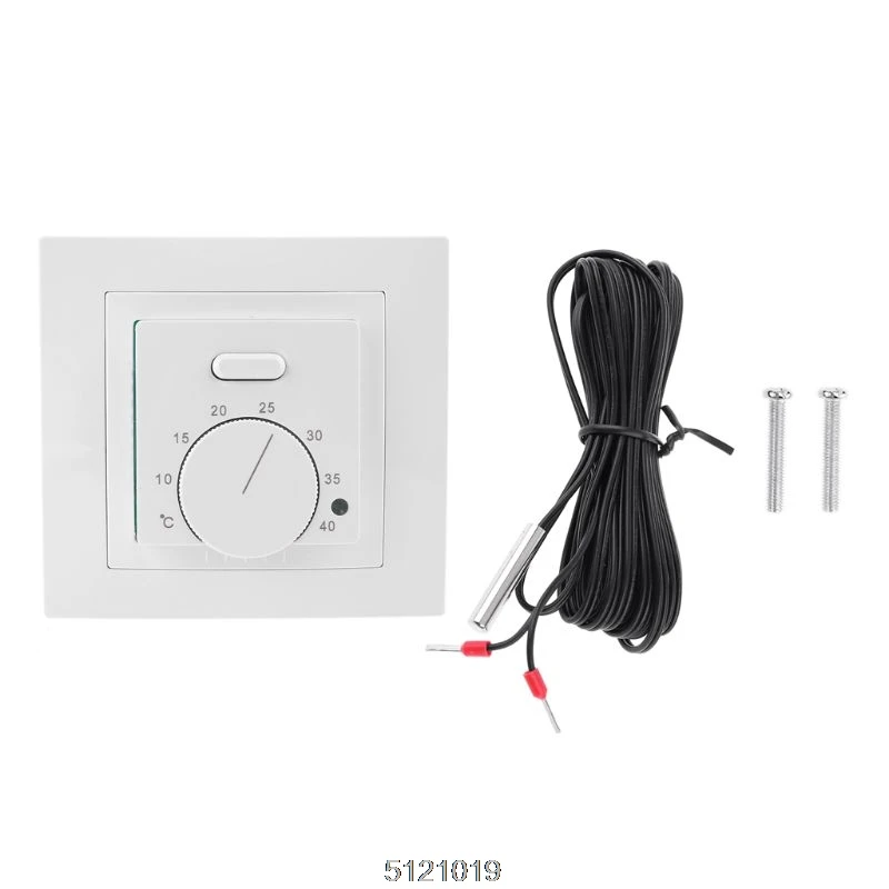 

Floor Electric Heating Room Thermostat 16A AC220~230V Temperature Controller 86 Dropshipping