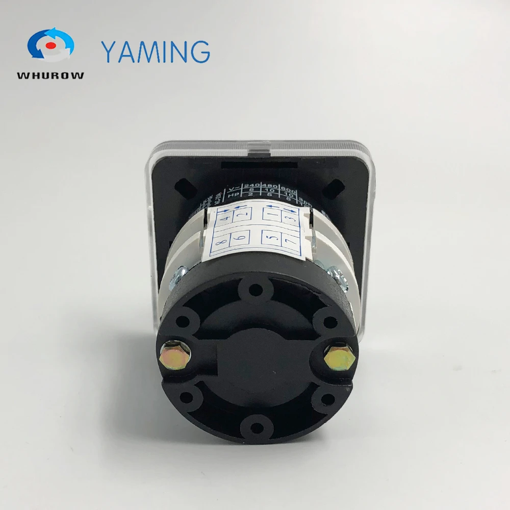 YMZ12-20/2 Manufacturer 3 Position 20amp 2 Poles Electrical Changeover Cam Rotary Switch Main Selector LW31