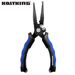 KastKing Intimidator Fishing Pliers Wire Cutter for Cutting Hooks Braid Cutters Crimper Hook Remover Fishing Gear PVC Handle
