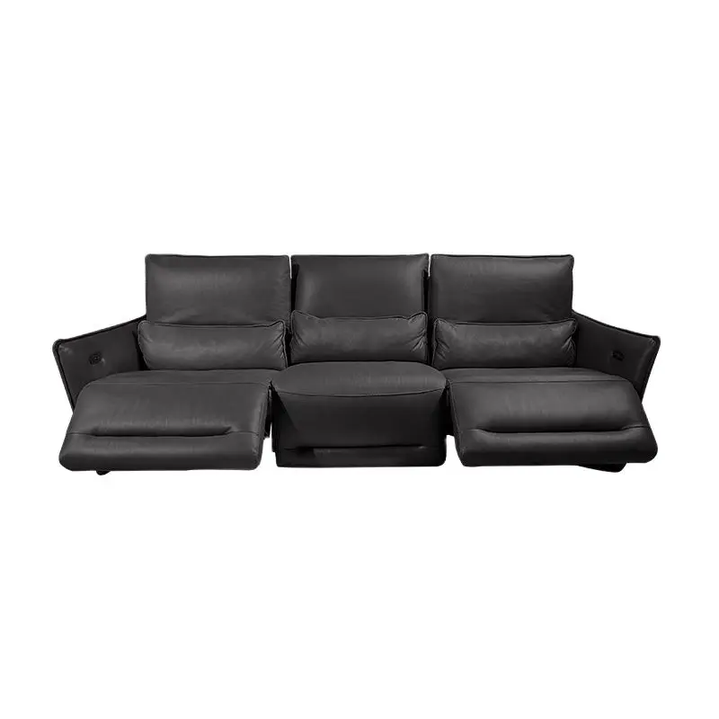 Living Room Sofa set corner sofa electric recliner couch for headrest and seat genuine leather sectional sofas muebles de sala m