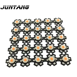 100pcs high power LED chip lamp beads 1W 3W LED chip aluminum substrate LED lamp beads led aluminum plate bracket base radiator