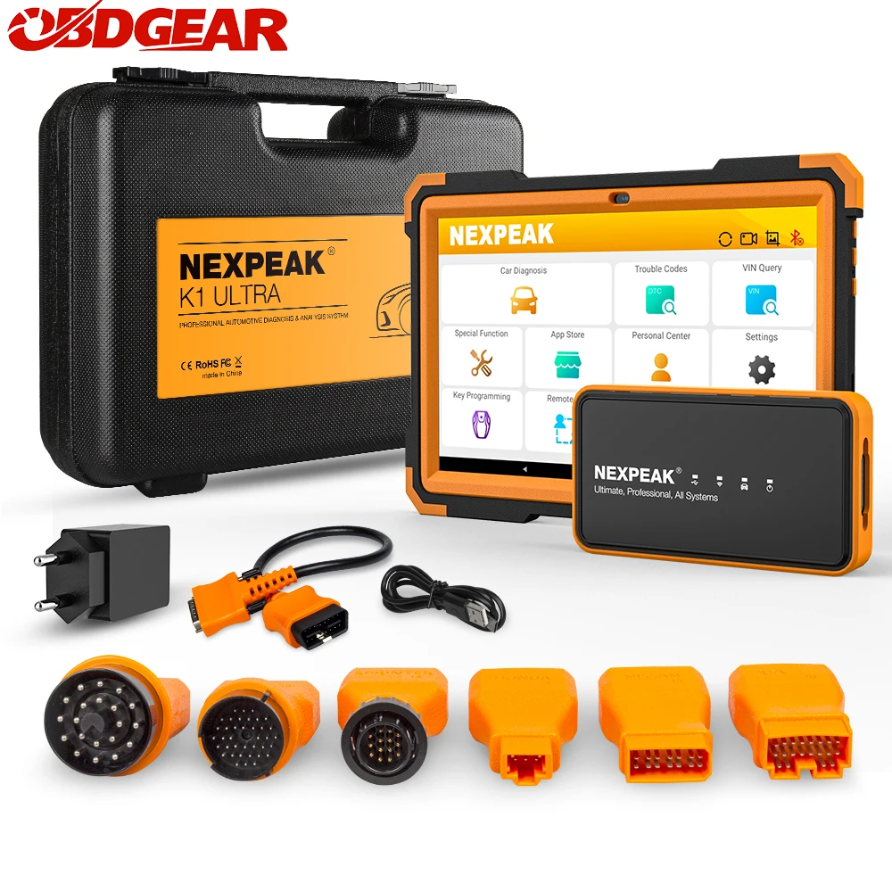 

NEXPEAK K1 ULTRA OBD2 Professional Full System Diagnostic Tool Car Code Reader Scanner ECU Coding Active Test Automotive Scanner