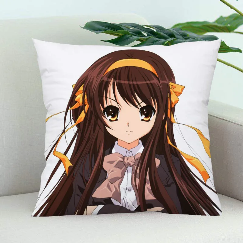 Infinite Stratos Pillow Cover Bedroom Home Office Decorative Pillowcase Square Zipper Pillow Cases Satin Soft 22.1.3