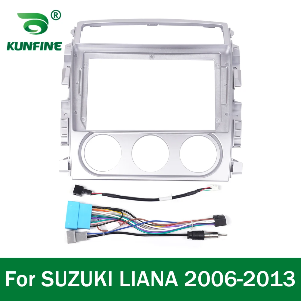 

2Din 9 Inch Car Android Radio Fascia Frame Adapter For SUZUKI LIANA 2006-2013 Audio Stereo Dash Fitting Panel Frame Kit