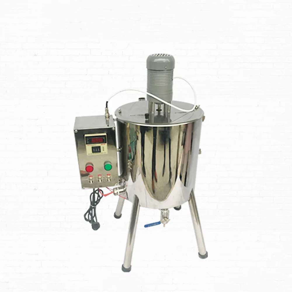 

15L Commercial Lipstick Heating Filling Machine Handmade Soap Plaster Filling Machine Wax Heating Stirring Pot Filler