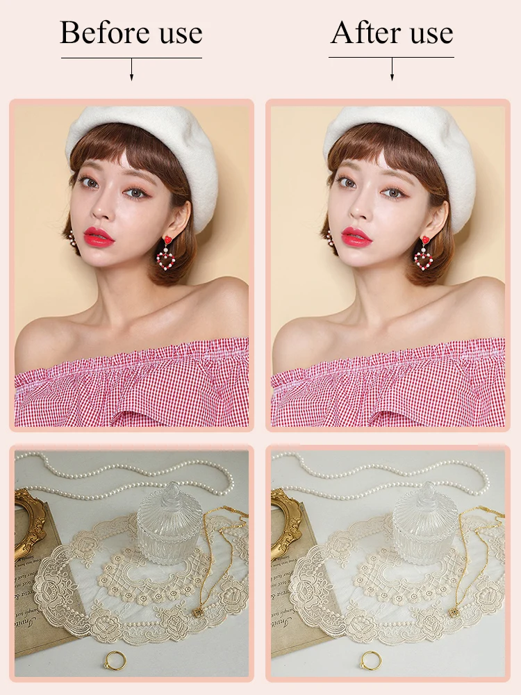 Pode ser escurecido led anel luz fotografia lâmpada selfie com clipe de telefone desktop tripé para sala pó photo studio tiro vídeo ao vivo