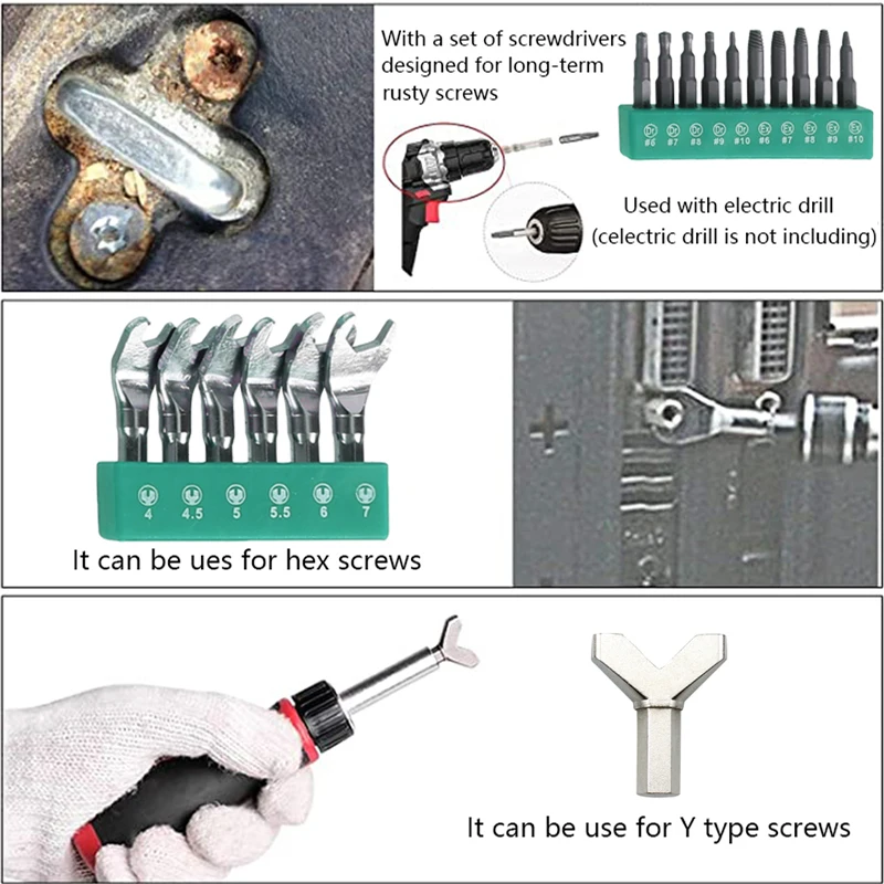 Precision Screwdriver Set 138/135/115 In 1 Mini Screwdriver Set Magnetic Torx Phillips Screw Bits Repair Phone PC Hand Tools Kit