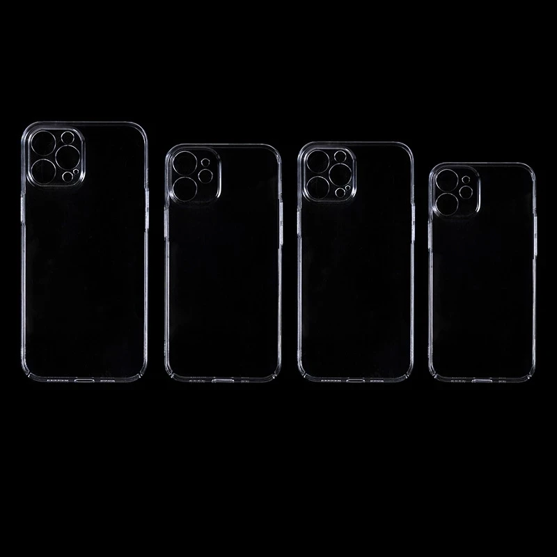 Przezroczyste etui ochronne na obiektyw aparatu PC do iPhone'a 16 15 13 12 11 14 Pro Max MINI XR SE 7 8 PLUSCrystal Back Cover — zdjęcie 3