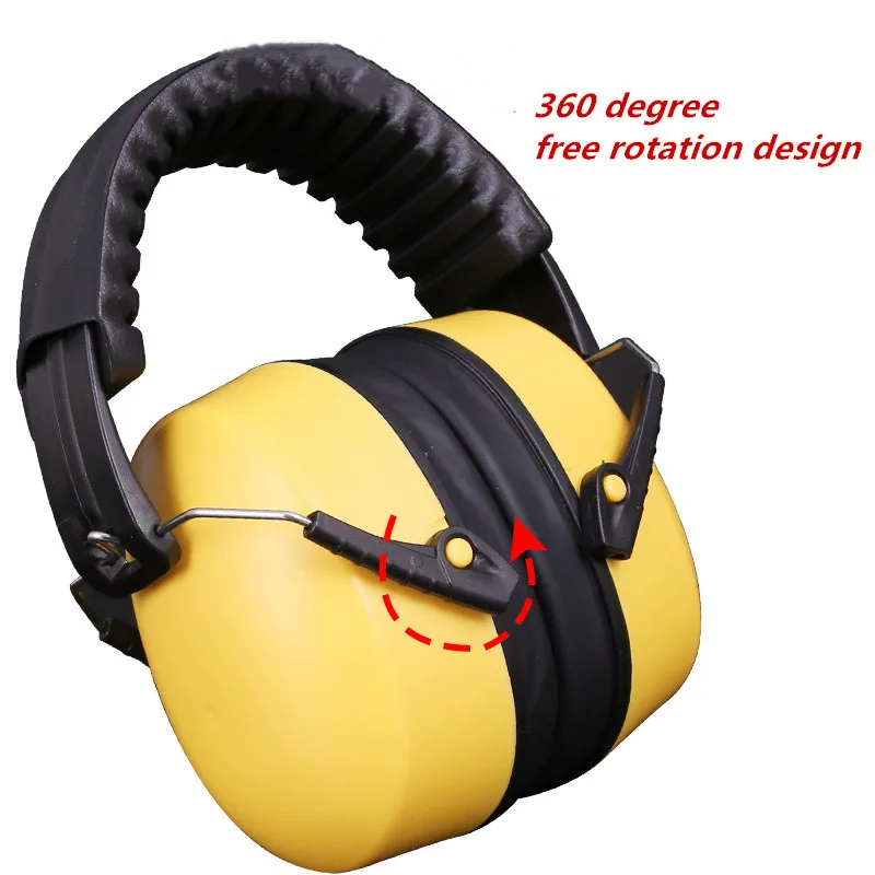 Noise-proof earmuffs noise reduction sleep learning earmuffs mute industrial headphones soundproof shooting aircraft anti-noise