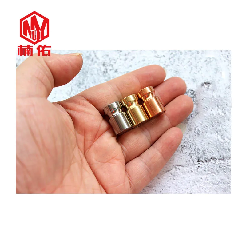 Load 1KG Titanium Copper EDC Strong Magnetic Magnet Nail Hanger Refrigerator Magnet Sticker