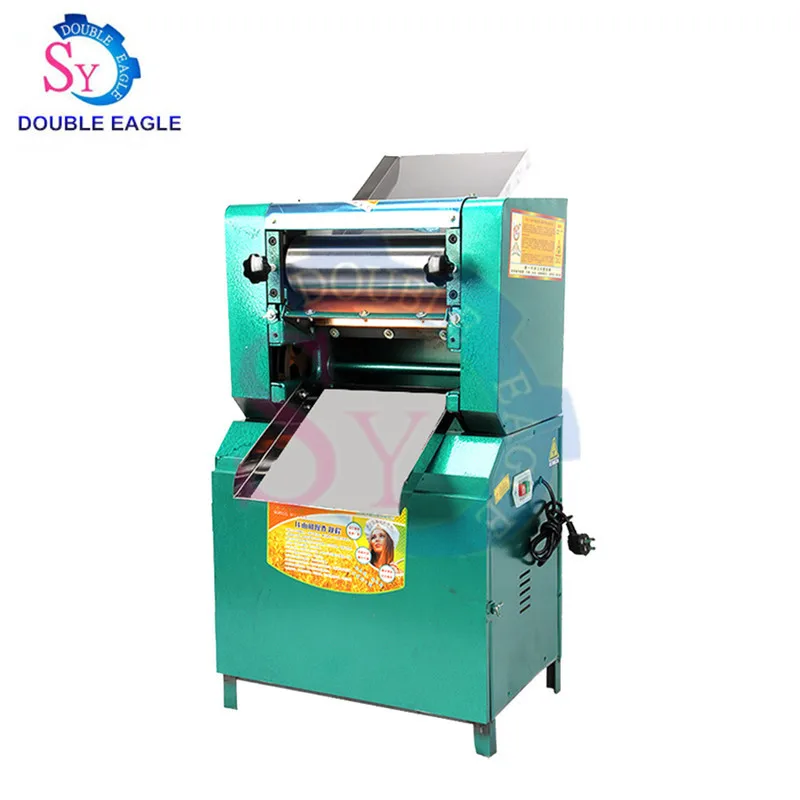 High efficiency commercial vertical roll rolling noodle machine/Stainless steel thickening 300 press dough kneading machine