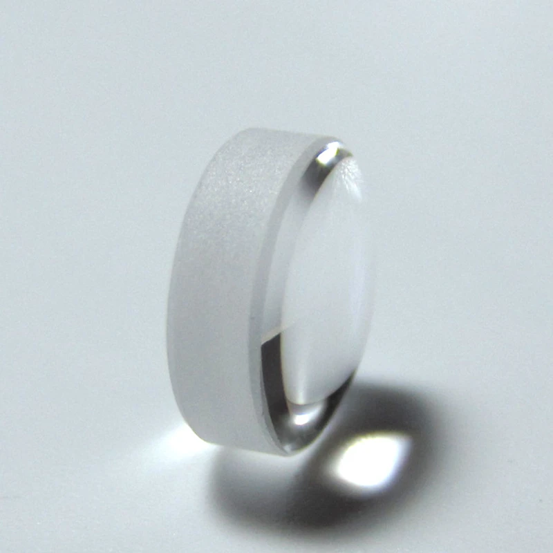 Diâmetro de venda quente 17.3mm distância focal 19.876mm através-abertura clara 16 mm pode ser feito à máquina com lente convexa dupla feita sob encomenda
