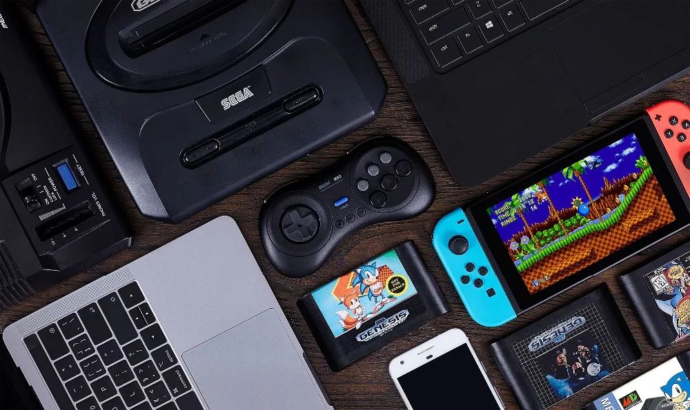 8BitDo M30 Bluetooth Gamepad Spielcontroller im MD-Stil für Nintendo Switch PC MacOS Android Raspberry Pi Spielzubehör – Detail 10