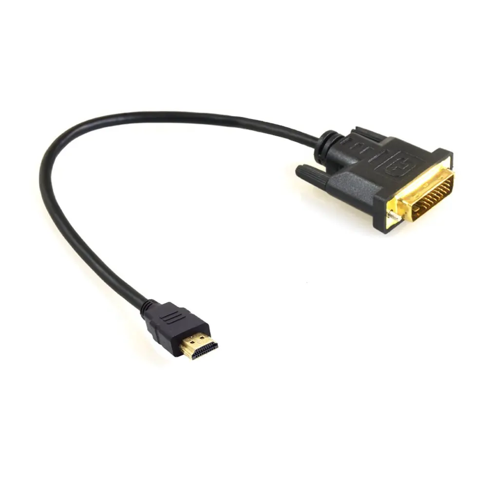 Cavo Video adattatore da HDMI a DVI-D-HDMI maschio a DVI maschio a HDMI a DVI cavo 1080p monitor LCD e LED ad alta risoluzione